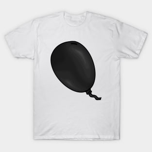 Black Balloon Floating - Balloon T-Shirt